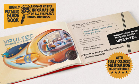 Pass VIP et dragonne VIP du parc Nuka-World inclus dans le kit collector Fallout.