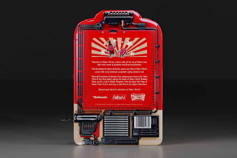 L'autocollant Bottle & Cappy et le dessous de verre Nuka-World.