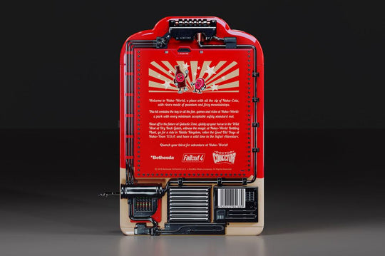 L'autocollant Bottle & Cappy et le dessous de verre Nuka-World.