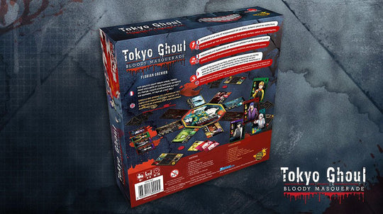 Plateau de jeu et tuiles lieu de Tokyo Ghoul Bloody Masquerade