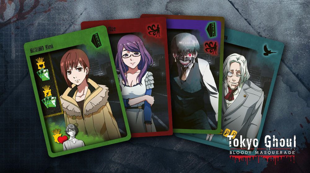 Exemple de partie de Tokyo Ghoul Bloody Masquerade avec joueurs