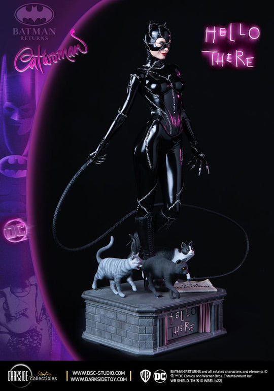 Statuette Catwoman Darkside Collectibles - Pose dynamique