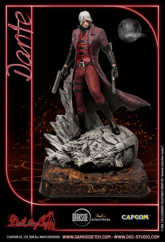 Statuette Dante Devil May Cry avec épée Rebellion