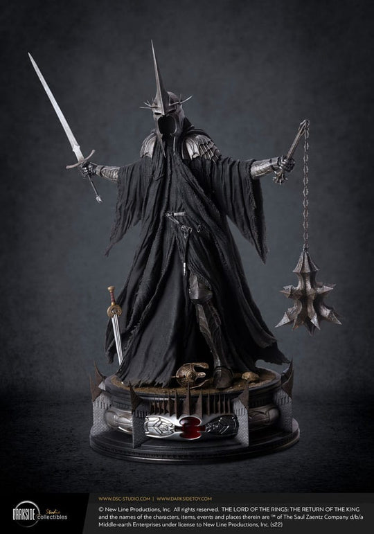 Statuette Roi-Sorcier d'Angmar 1/3 John Howe vue d'ensemble