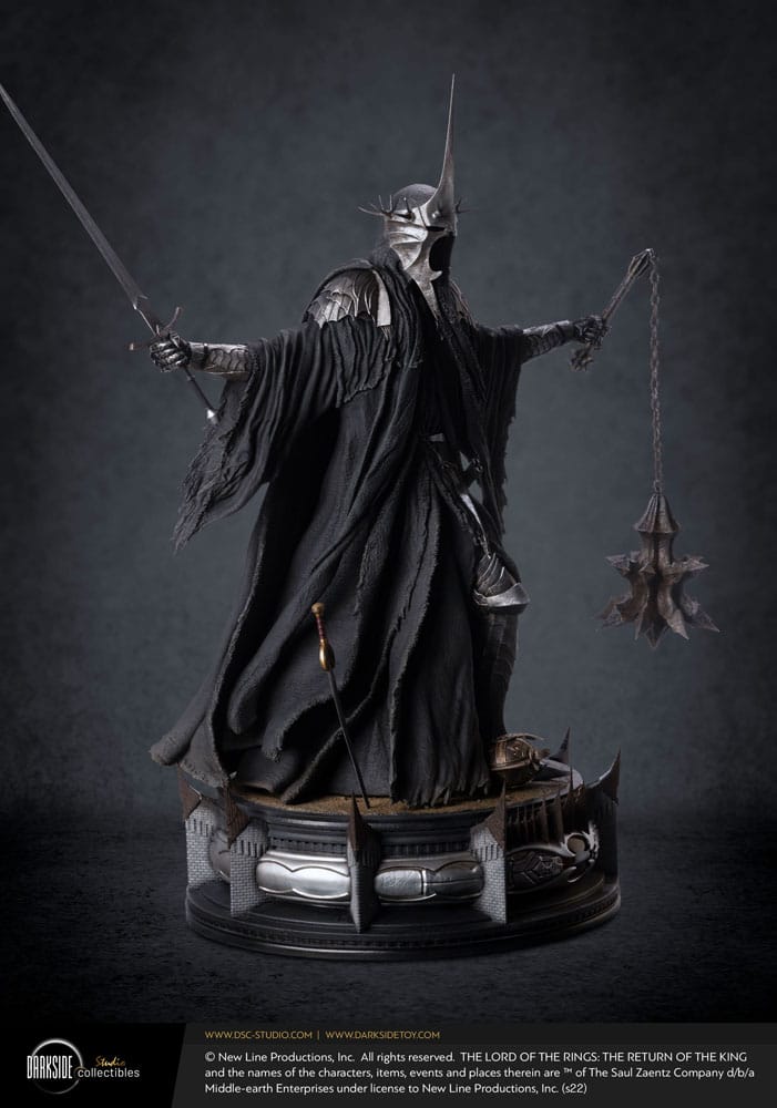 Statuette peinte à la main du Roi-Sorcier d'Angmar