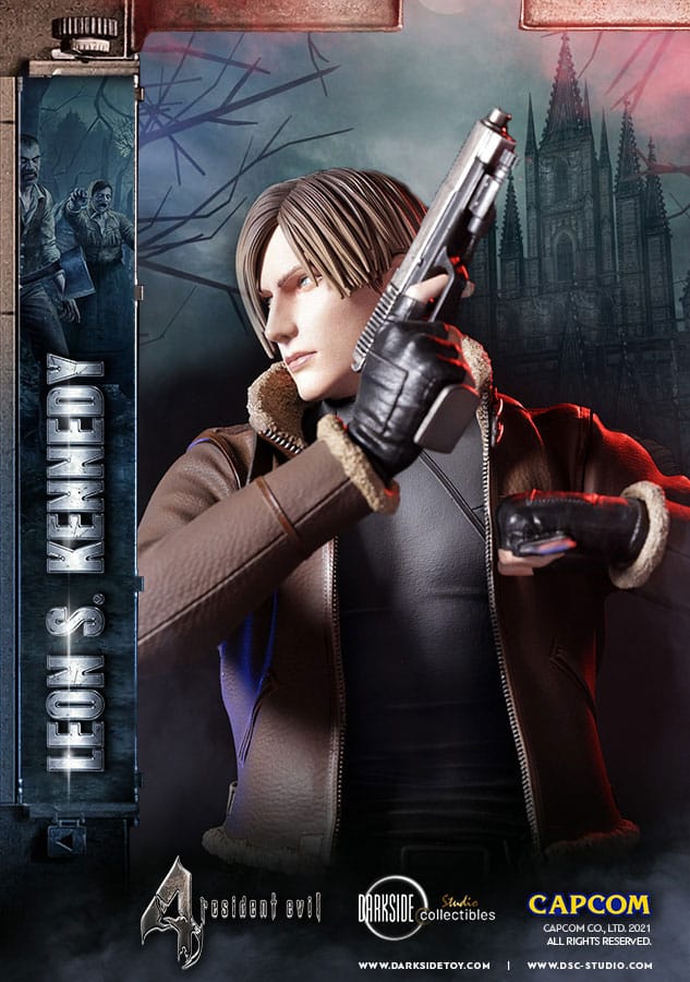 Certificat d'authenticité de la statuette Leon Kennedy édition limitée
