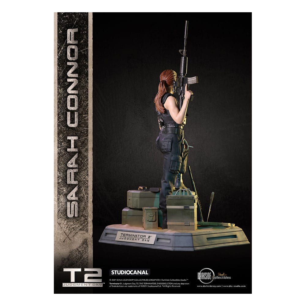 Darkside Collectibles Studio Sarah Connor - Socle décoratif et ambiance T2