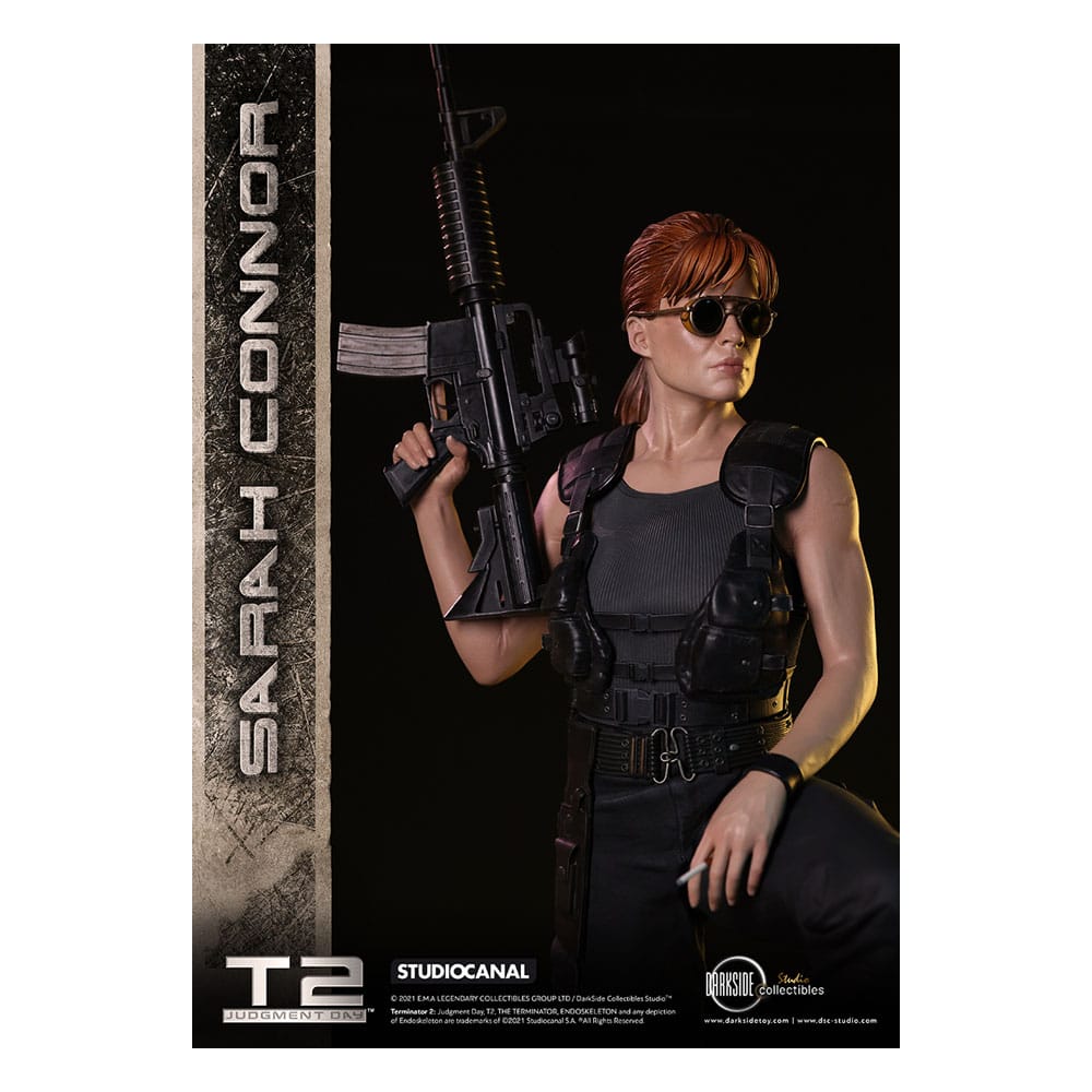 Sarah Connor 1/3 exclusive - Détail de la veste et des plis
