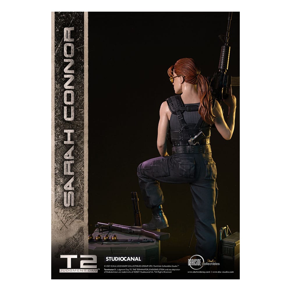 Darkside Collectibles Sarah Connor - Détail du bras musclé et de l'épaule