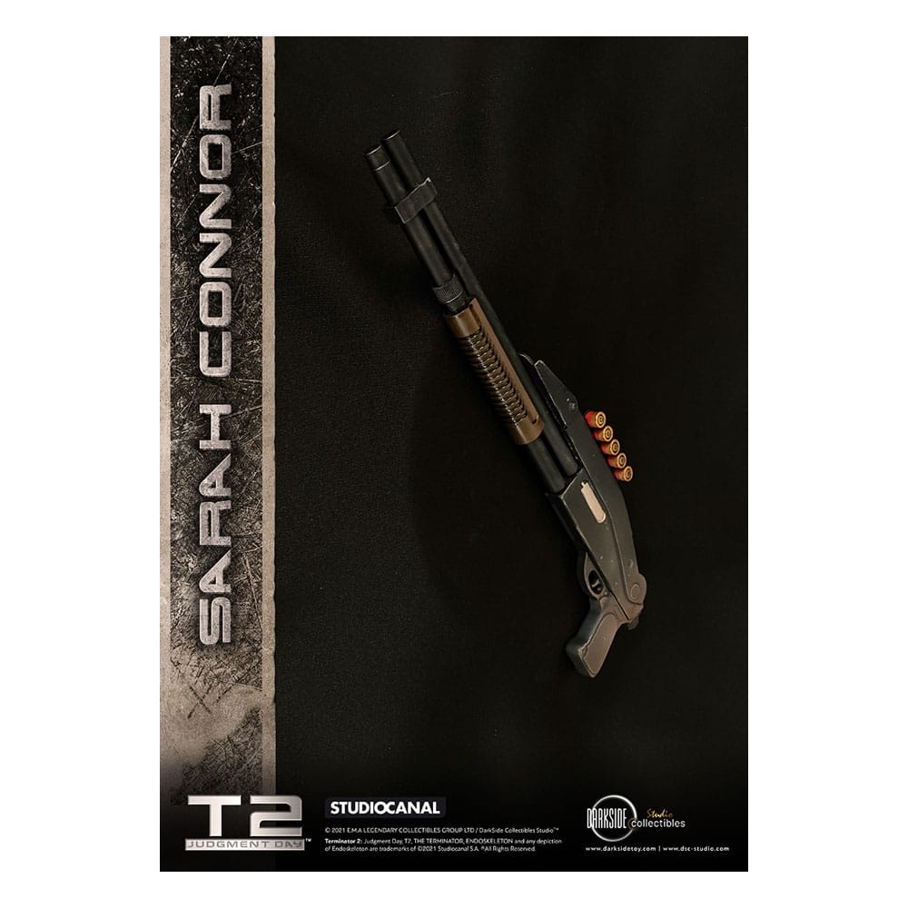 Statuette Sarah Connor 71 cm - Vue finale du produit emballé ou en vitrine