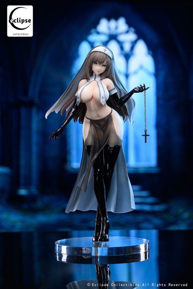 Statuette Virtuous Nun Grace 1/7 PVC de face