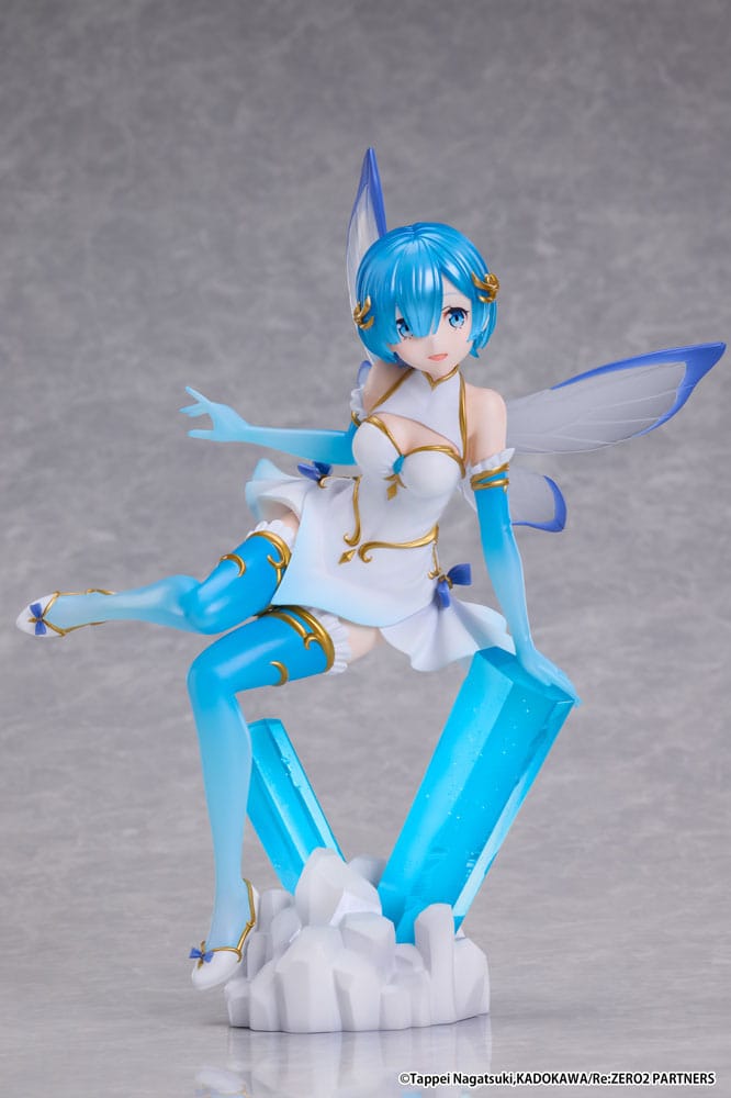 Statuette Rem Jewel Princess Re:Zero 1/7 Elcoco vue de face