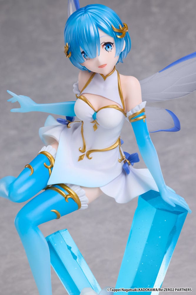 Figurine Rem Jewel Princess Re:Zero 21 cm en PVC, détail robe