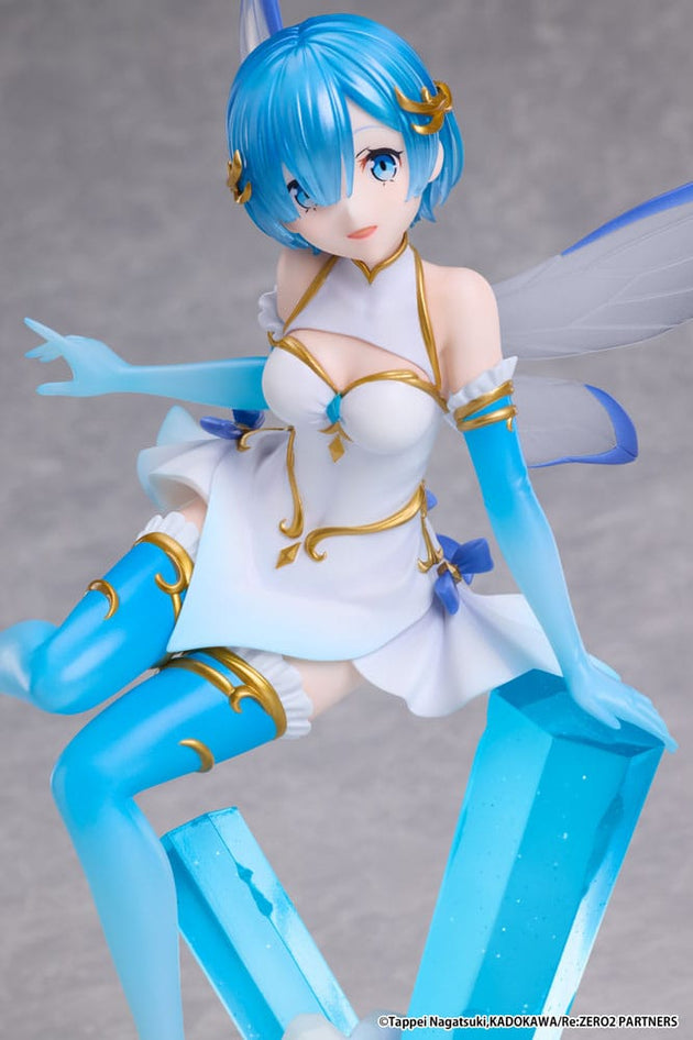 Figurine Rem Jewel Princess Re:Zero 21 cm en PVC, détail robe