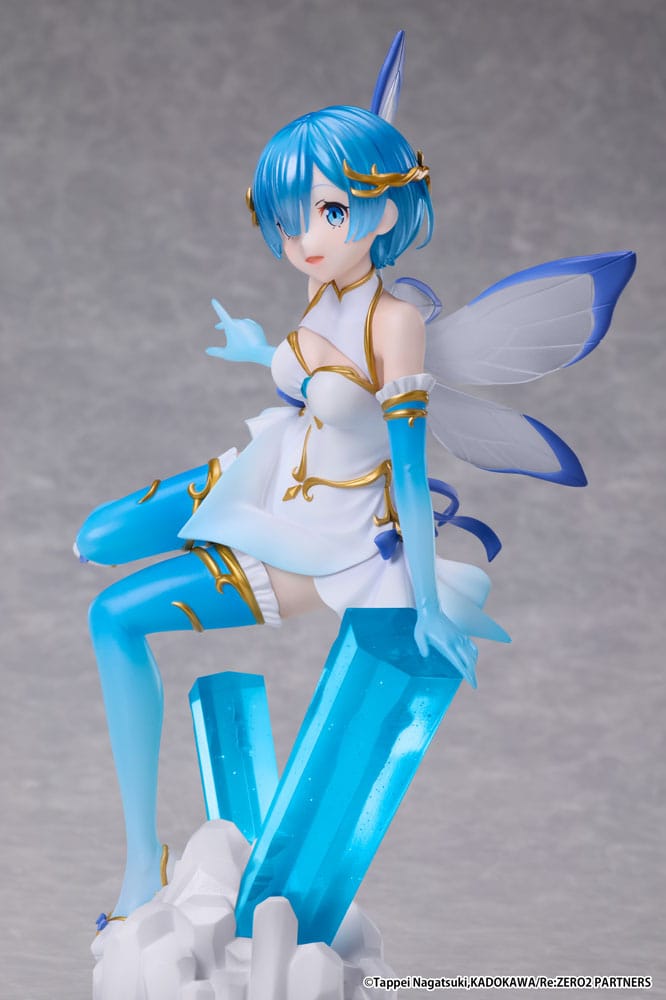 Statuette Rem Jewel Princess Re:Zero par Elcoco, emballage boîte-fenêtre
