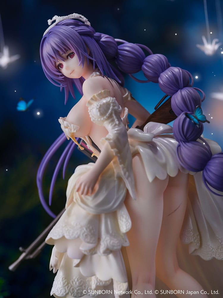 Vue latérale de la statuette ZB-26 1/7 eStream avec son arme