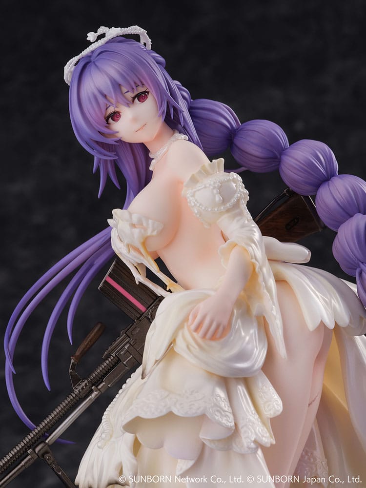 Figurine Girls Frontline ZB-26 blessée, vue de dos