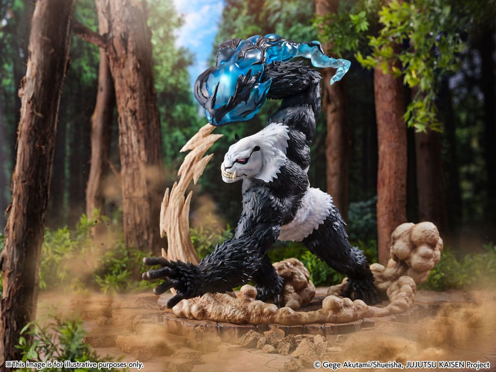 Jujutsu Kaisen Panda 1/7 - Vue de face avec expression du personnage