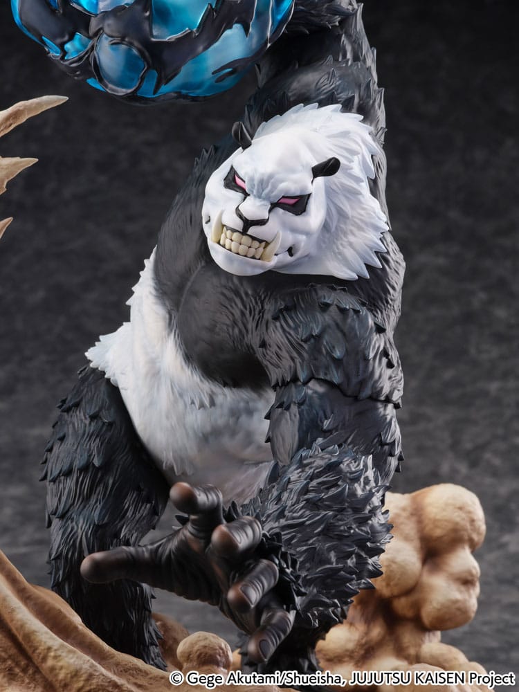 Statuette Panda eStream 34cm - Vue d'ensemble avec échelle de référence