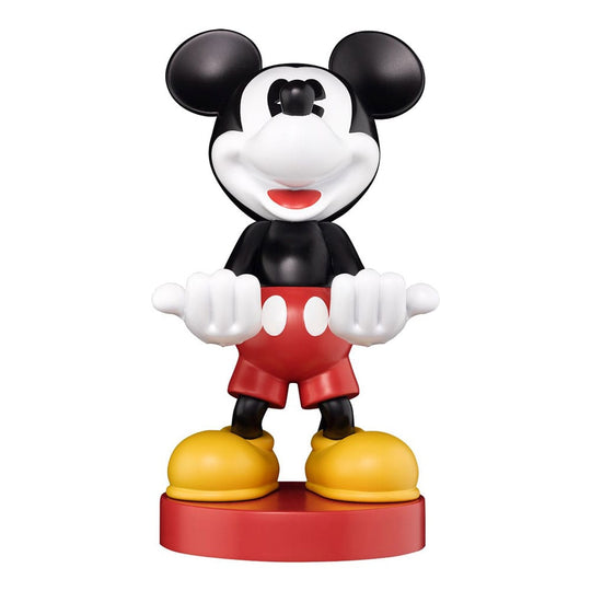 Support Cable Guys Mickey Mouse 20cm tenant une manette de jeu.
