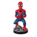 Cable Guy Marvel New Spider-Man 20 cm, vue de face, tenant une manette PS4
