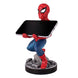Gros plan sur la base du Cable Guy Spider-Man, marque Exquisite Gaming