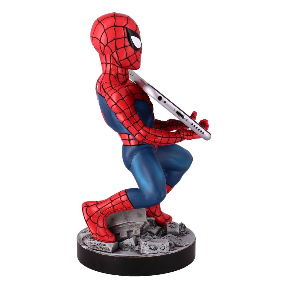 Figurine Cable Guy Spider-Man, gros plan sur les détails de fabrication