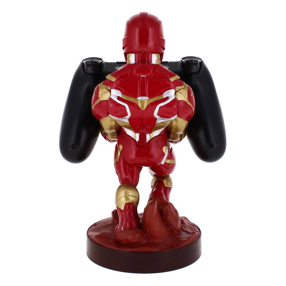 Support de charge Iron Man Cablesguy avec smartphone