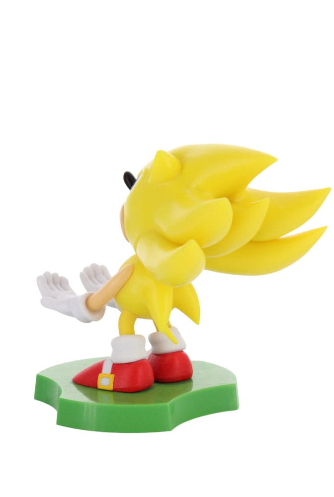 Gros plan sur la figurine Super Sonic Holdems