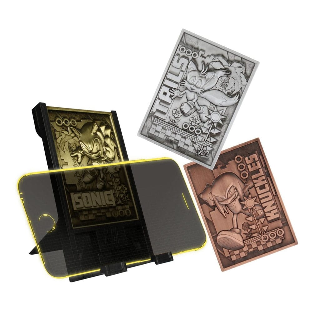 Gros plan sur une Digiplate Modern Sonic insérée dans le support