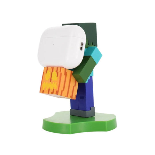 Figurine Minecraft Zombie Holdems 11cm tenant des écouteurs
