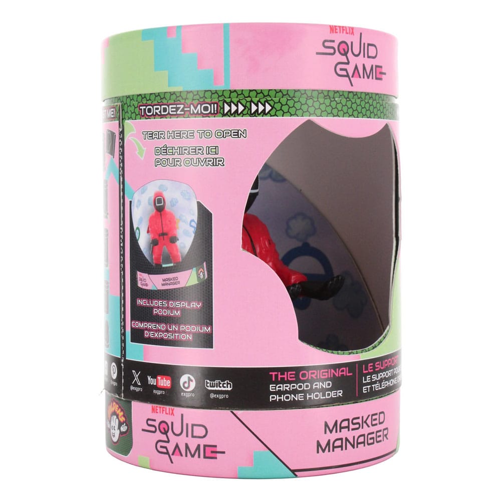 Vue latérale du support Holdems Square Guard 10 cm