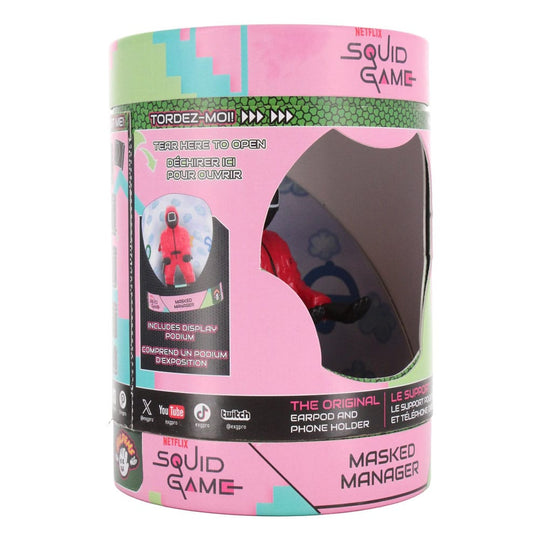 Vue latérale du support Holdems Square Guard 10 cm