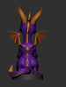 Vue rapprochée de Spyro the Dragon Cable Guy avec câble USB inclus
