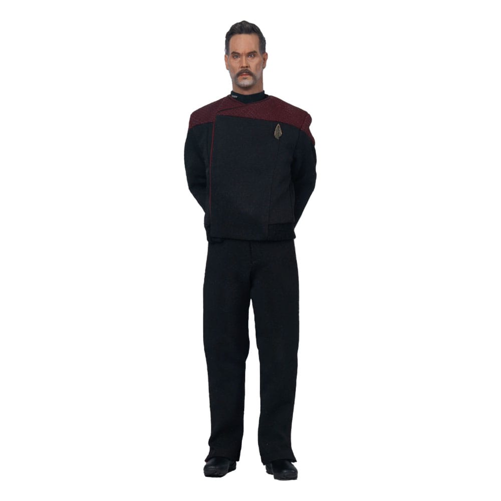 Figurine Captain Liam Shaw 1/6 Star Trek Picard par EXO-6 en pose dynamique