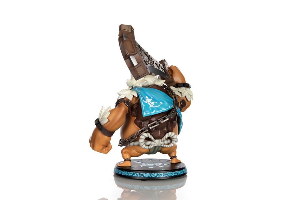 Vue rapprochée des détails de la statuette Daruk