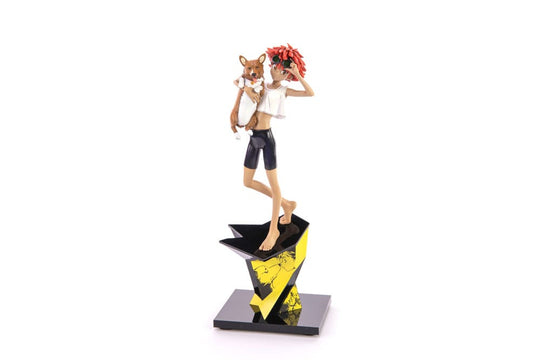 Statuette Cowboy Bebop Ed & Ein First 4 Figures vue frontale