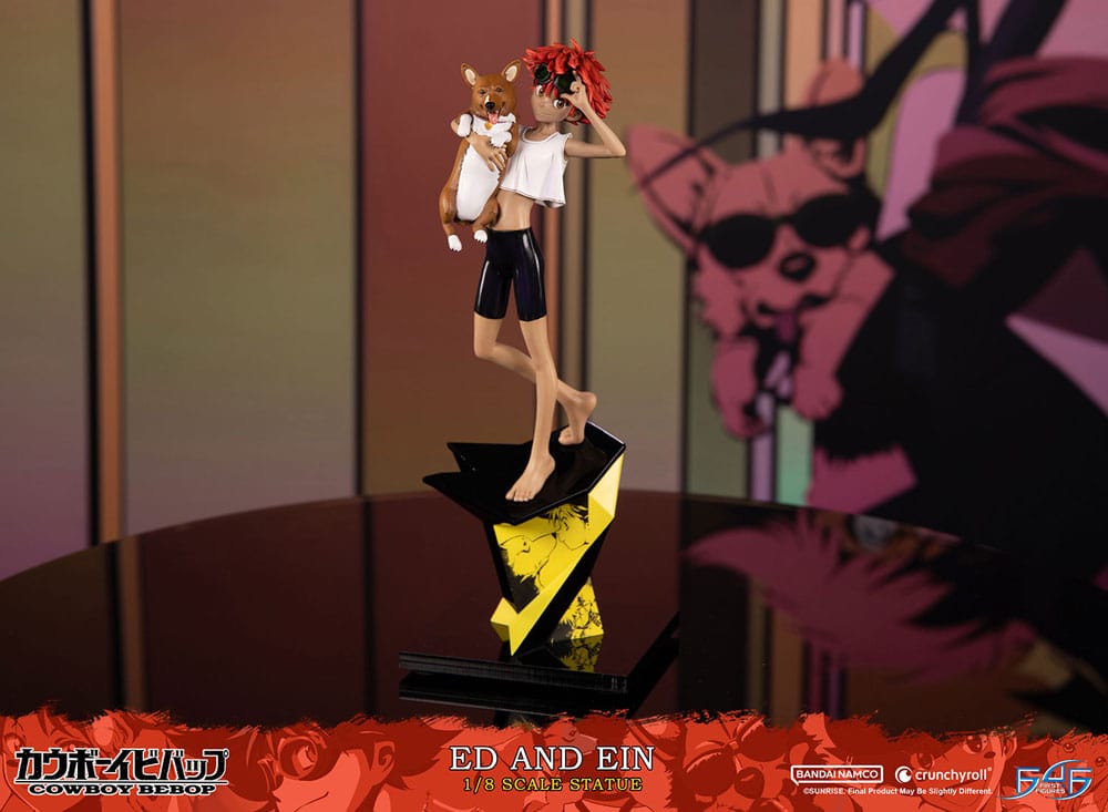 Statuette Ed & Ein First 4 Figures, angle dynamique