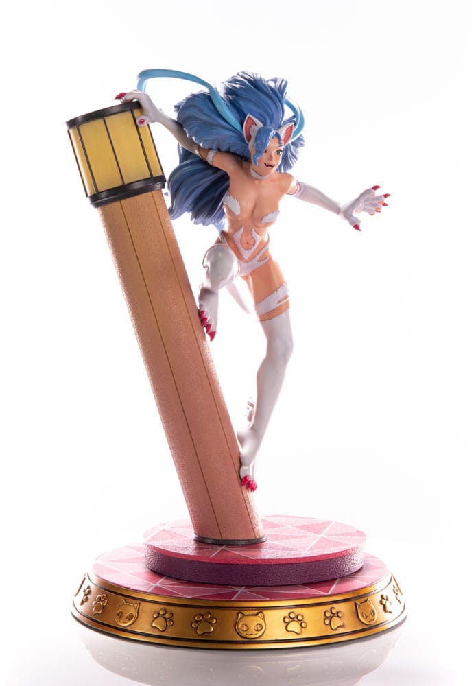 Socle décoratif de la statuette Felicia Darkstalkers par First 4 Figures