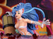 Statuette Felicia Darkstalkers, vue d'ensemble sur fond neutre