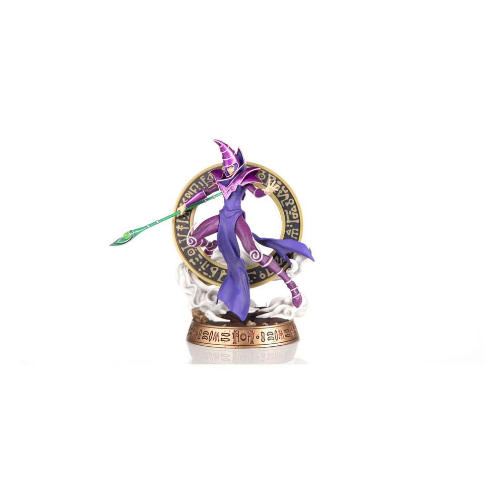Statuette Yu-Gi-Oh! Dark Magician Purple First 4 Figures vue de face