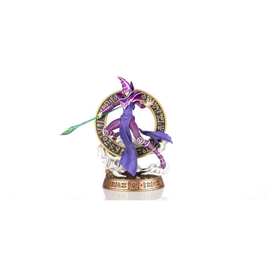 Statuette Yu-Gi-Oh! Dark Magician Purple First 4 Figures vue de face