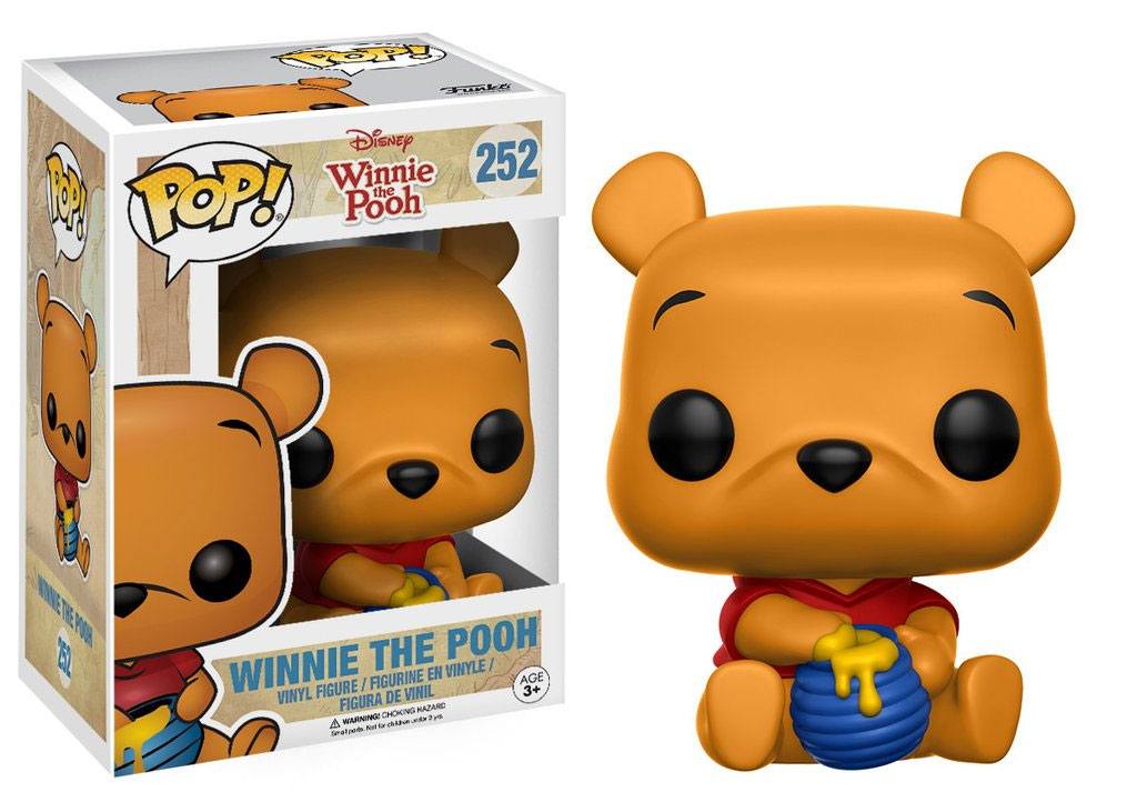 Figurine Funko POP! Winnie l'Ourson assis Disney en vinyle 9 cm