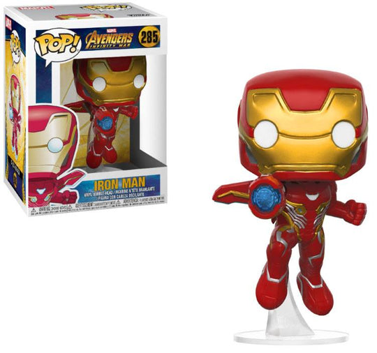 Figurine Funko POP! Iron Man d'Avengers Infinity War en vinyle de 9 cm dans sa boîte-fenêtre