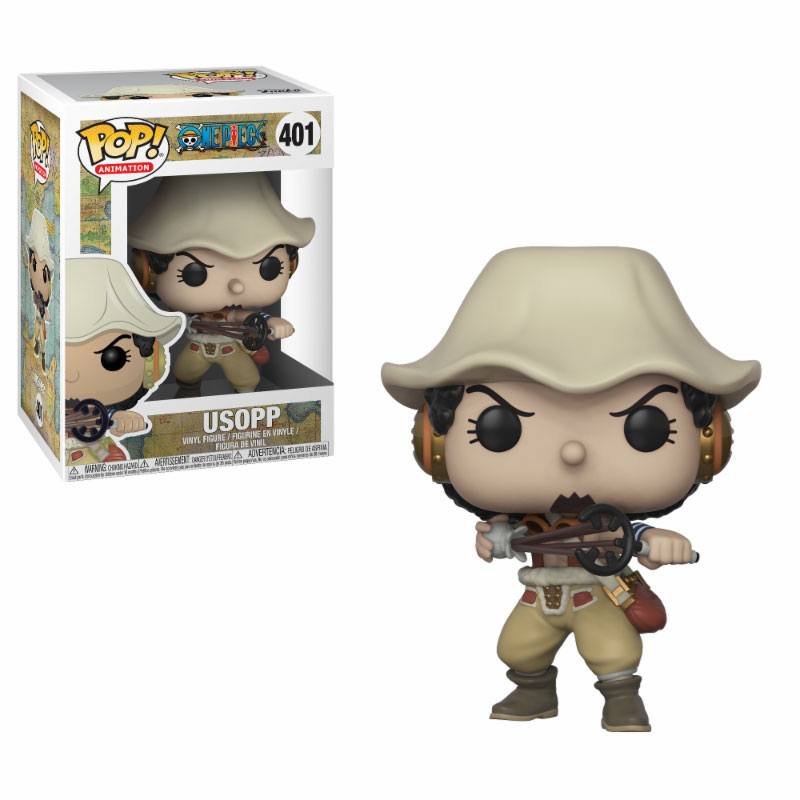 Figurine Funko POP! Usopp One Piece en vinyle 9 cm dans sa boîte-fenêtre
