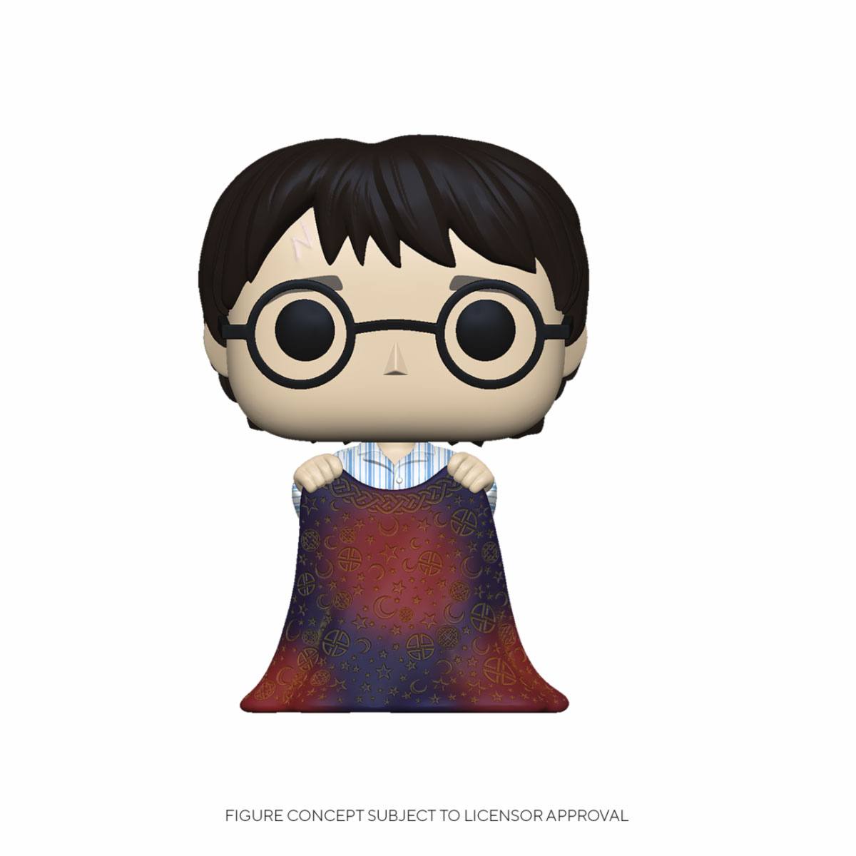 Figurine Funko POP Harry Potter avec Cape d'Invisibilité, vinyle 9 cm, boîte-fenêtre