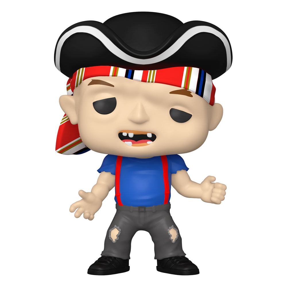 Figurine Funko POP! Sloth des Goonies en vinyle de 9 cm, présentée dans sa boîte-fenêtre, prête à être collectionnée.