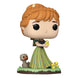 Figurine Funko POP! Disney Anna de La Reine des Neiges, vue de face, détails du costume et de la coiffure