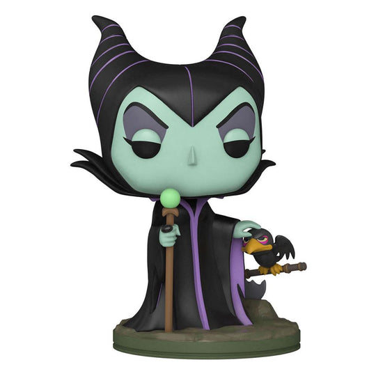 Figurine Funko POP! Maléfique Disney Villains en vinyle de 9 cm, vue de face.