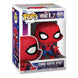 Boîte-fenêtre de la figurine Funko POP! Zombie Hunter Spidey de la série Marvel What If...?